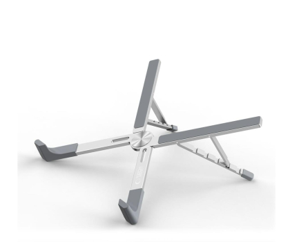 Podkładka chłodząca pod laptopy TECH-PROTECT ULS300 Regulowana Podstawka Pod Laptop srebrna 5906302309894